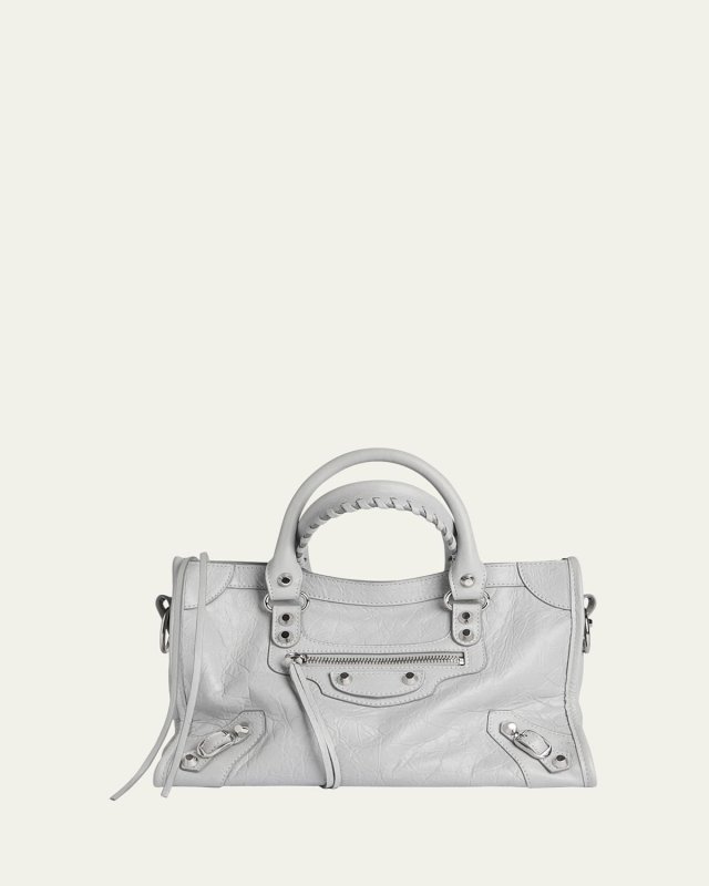 Le City Small Arena Leather Crossbody Bag